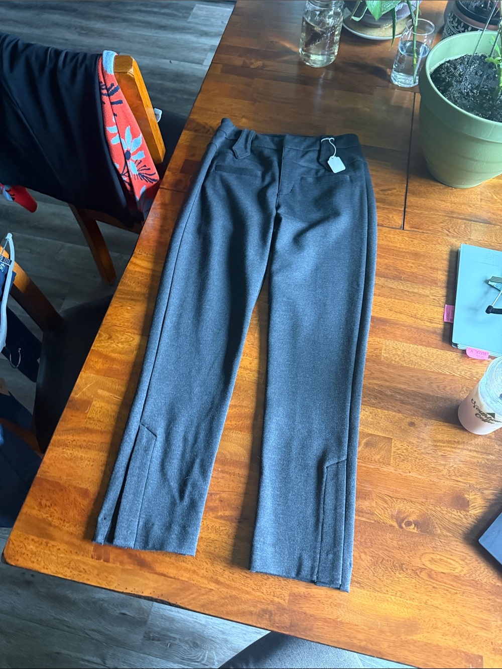 CAbi Barrister Trouser in Charcoal